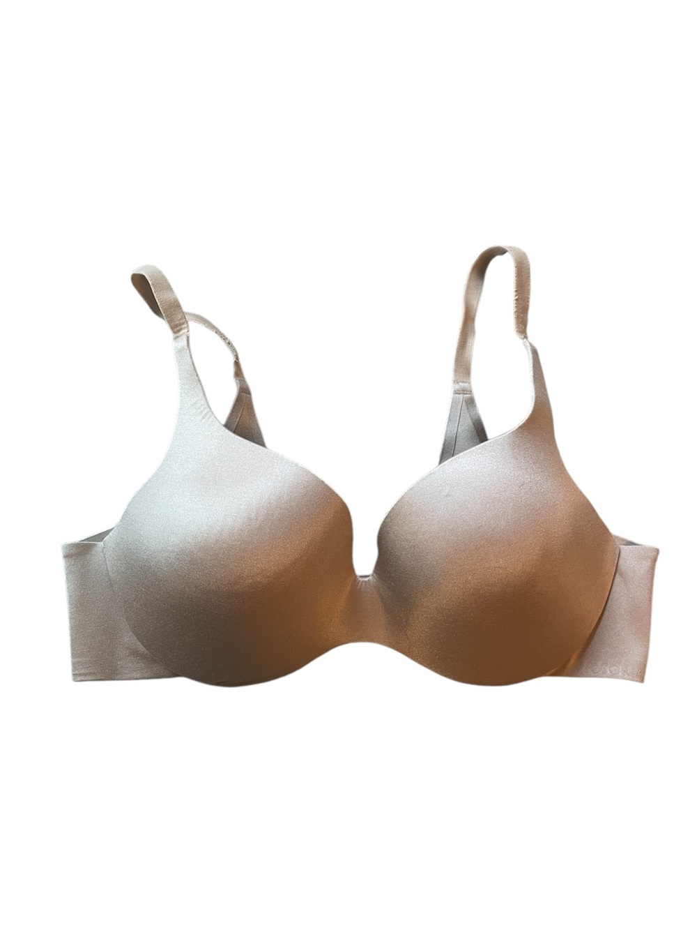 G7- Victoria’s Secret Lined Demi fit Seamless Nude T-Shirt Bra - Comfort Lift